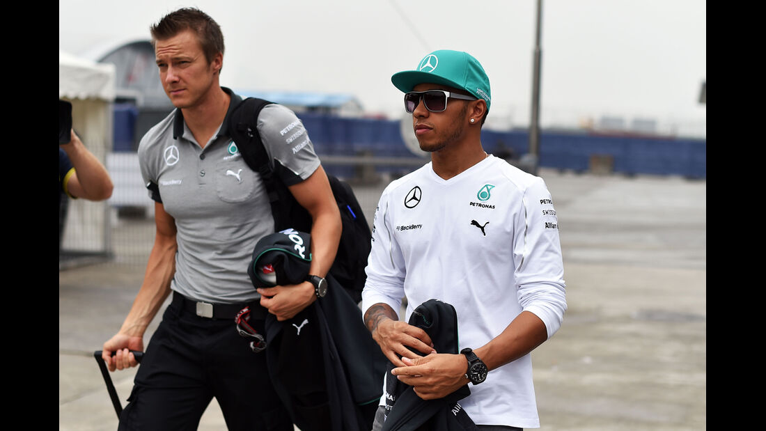 Lewis Hamilton - Mercedes - Formel 1 - GP China - Shanghai - 17. April 2014