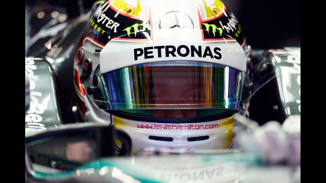 Lewis Hamilton - Mercedes - Formel 1 - GP China - Shanghai - 18. April 2014