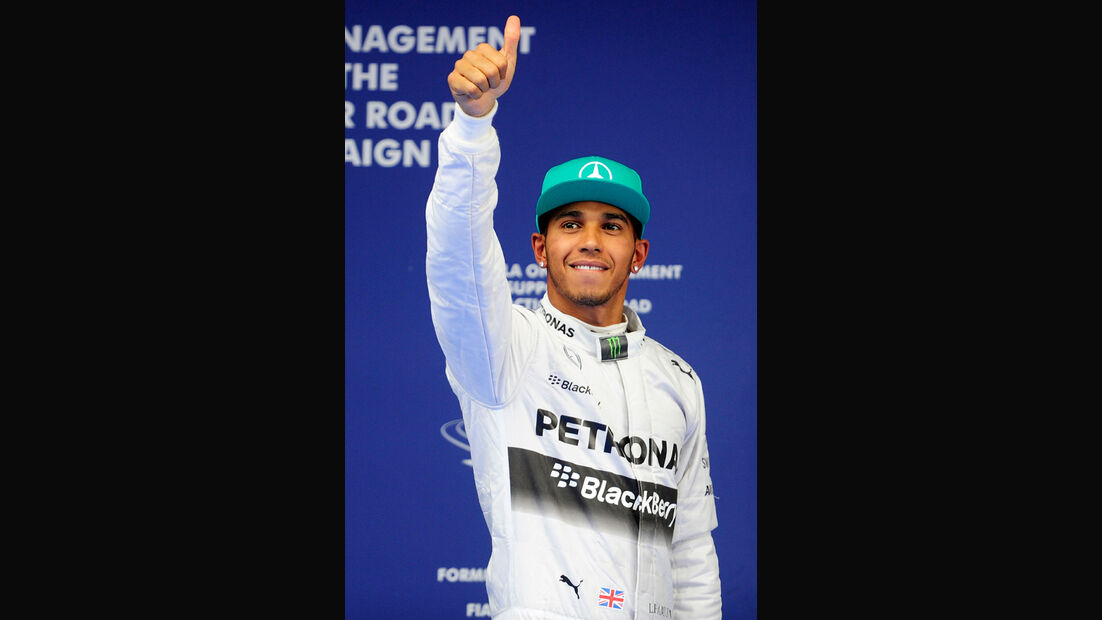 Lewis Hamilton - Mercedes - Formel 1 - GP China - Shanghai - 19. April 2014