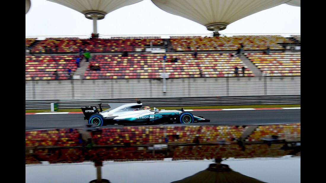 Lewis Hamilton - Mercedes - Formel 1 - GP China - Shanghai - Freitag - 7.4.2017
