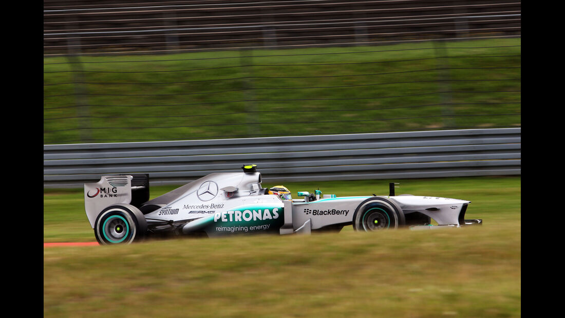 Lewis Hamilton - Mercedes - Formel 1 - GP Deutschland - 5. Juli 2013