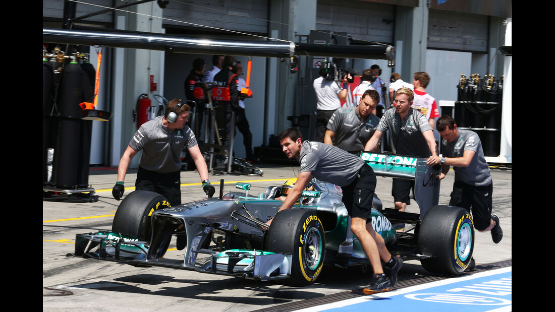 Lewis Hamilton - Mercedes - Formel 1 - GP Deutschland - 6. Juli 2013