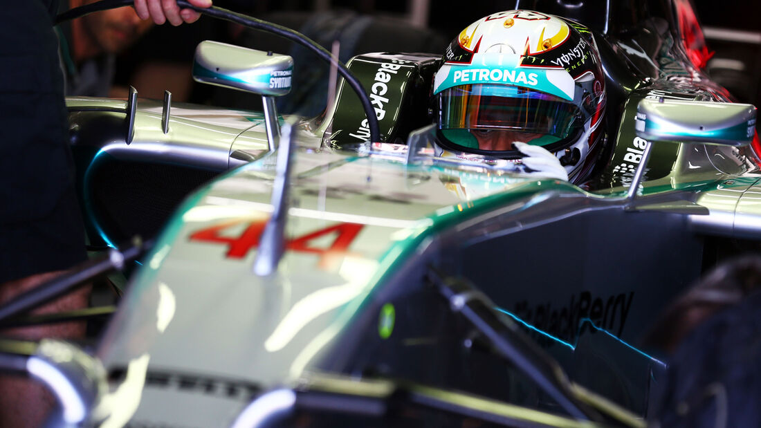Lewis Hamilton - Mercedes - Formel 1 - GP Deutschland - Hockenheim - 18. Juli 2014