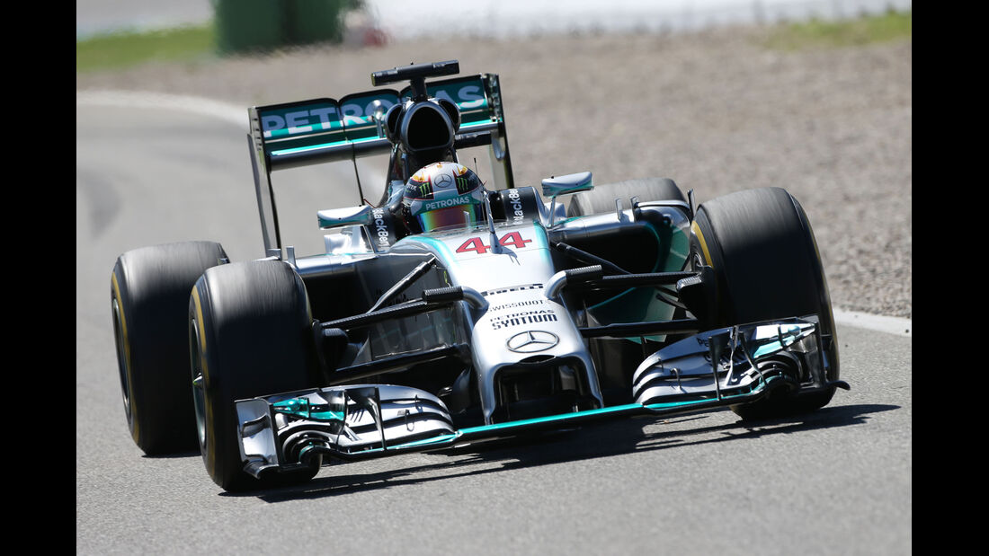 Lewis Hamilton - Mercedes - Formel 1 - GP Deutschland - Hockenheim - 18. Juli 2014