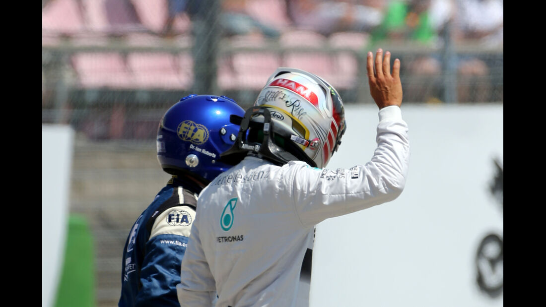 Lewis Hamilton - Mercedes - Formel 1 - GP Deutschland - Hockenheim - 19. Juli 2014