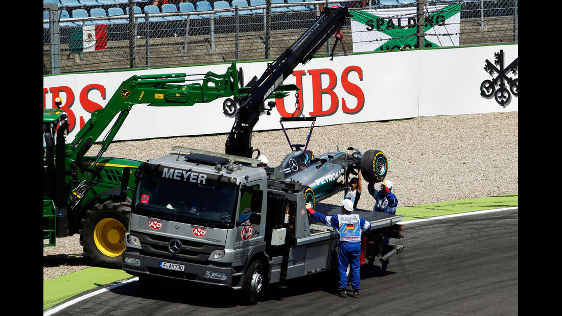 Lewis Hamilton - Mercedes - Formel 1 - GP Deutschland - Hockenheim - 19. Juli 2014