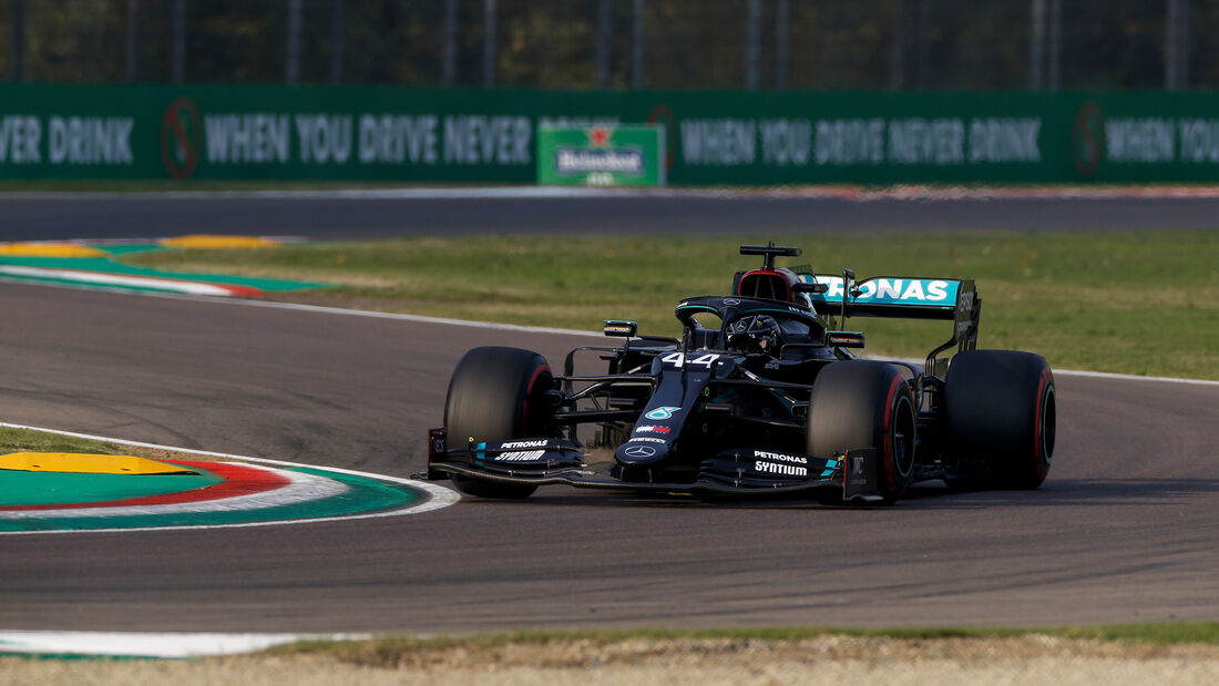 Lewis Hamilton - Mercedes - Formel 1 - GP Emilia-Romagna - Imola - Samstag - 31.10.2020