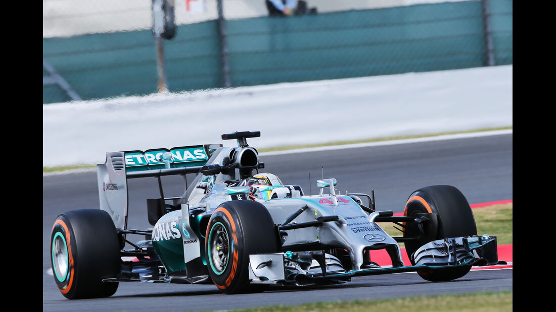 Lewis Hamilton - Mercedes - Formel 1 - GP England  - Silverstone - 4. Juli 2014