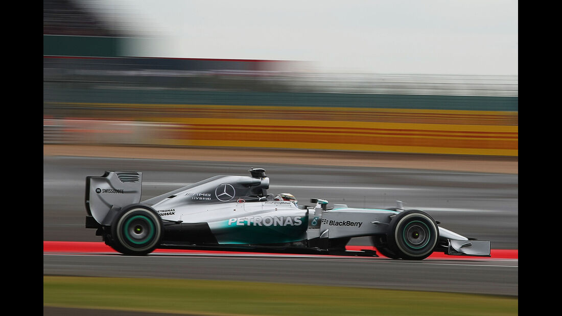 Lewis Hamilton - Mercedes - Formel 1 - GP England - Silverstone - 5. Juli 2014