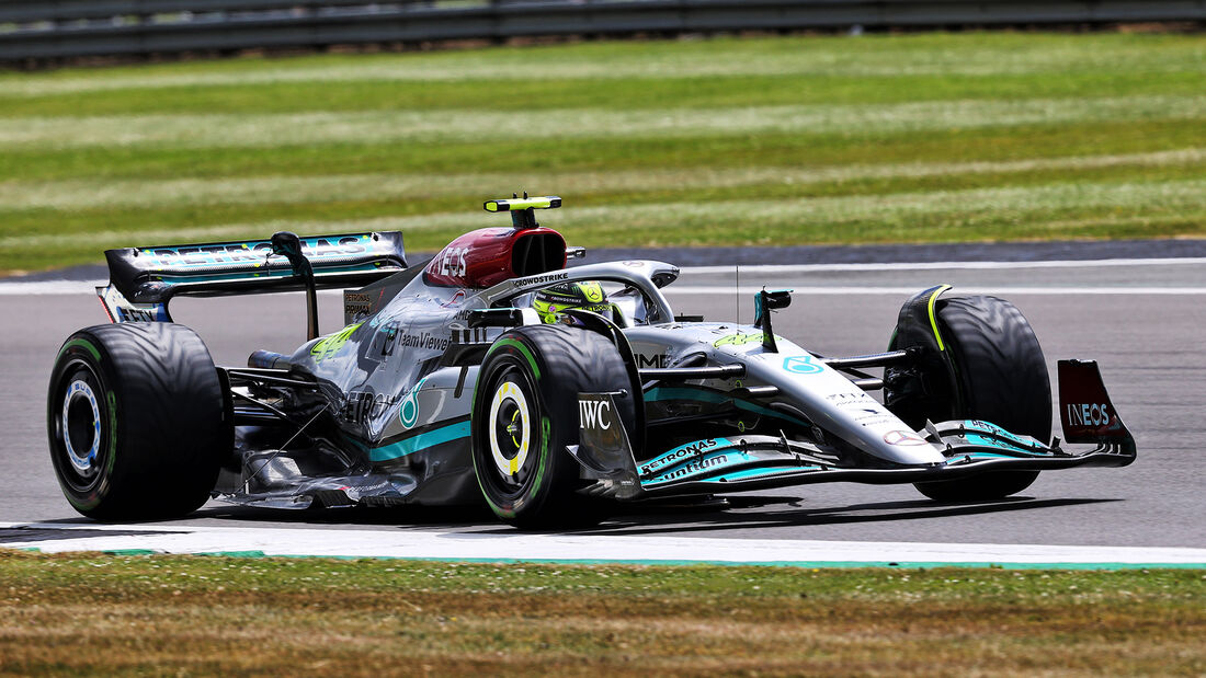 Lewis Hamilton - Mercedes - Formel 1 - GP England - Silverstone - Freitag - 1.7.2022