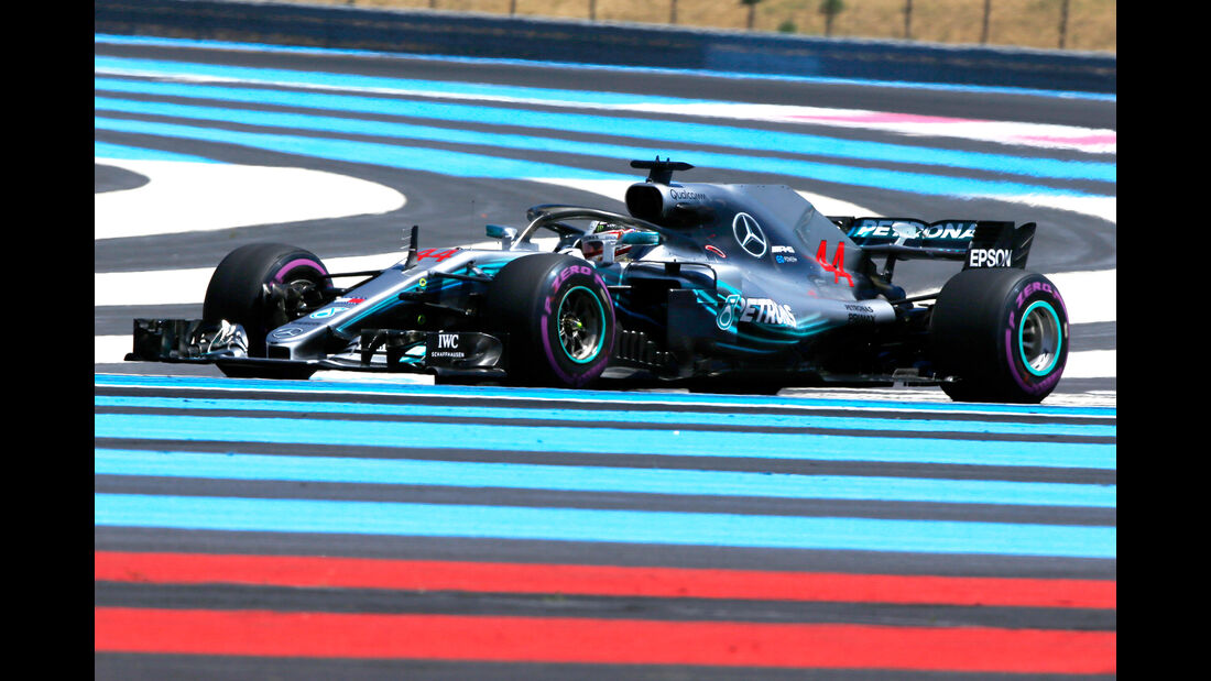 Lewis Hamilton - Mercedes - Formel 1 - GP Frankreich - Circuit Paul Ricard - 22. Juni 2018