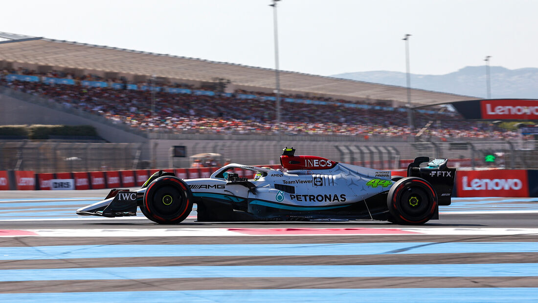 Lewis Hamilton - Mercedes - Formel 1 - GP Frankreich - Le Castellet - 23. Juli 2022