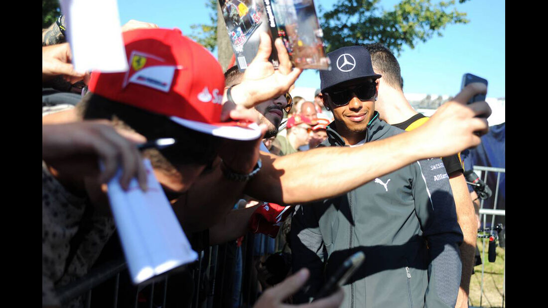 Lewis Hamilton - Mercedes - Formel 1 - GP Italien - 6. September 2014