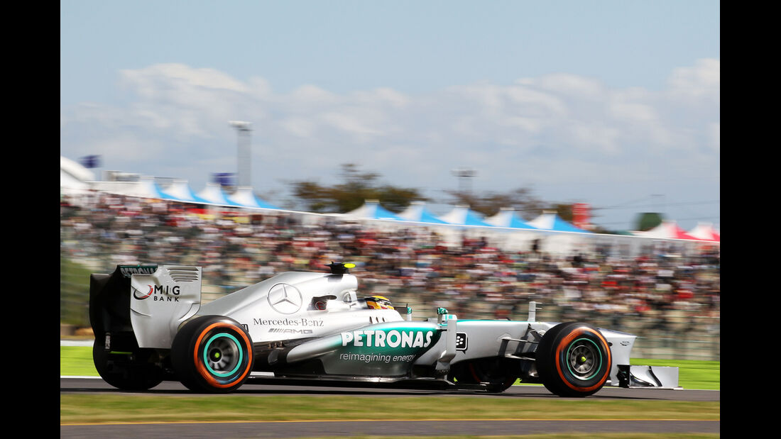 Lewis Hamilton - Mercedes - Formel 1 - GP Japan 2013