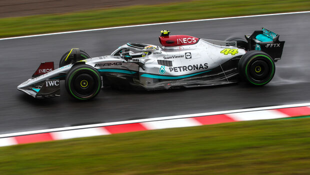 Lewis Hamilton - Mercedes - Formel 1 - GP Japan - Suzuka - 07. Oktober 2022