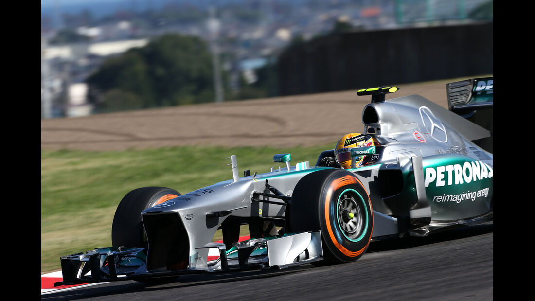 Lewis Hamilton - Mercedes - Formel 1 - GP Japan - Suzuka - 11. Oktober 2013