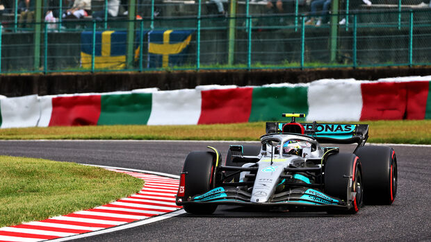 Lewis Hamilton - Mercedes - Formel 1 - GP Japan - Suzuka - Samstag - 8.10.2022