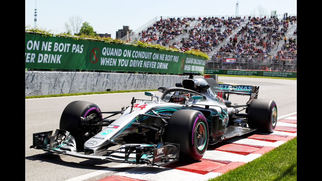 Lewis Hamilton - Mercedes - Formel 1 - GP Kanada - Montreal - 8. Juni 2018