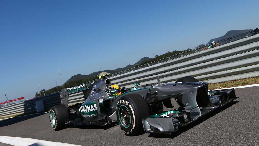 Lewis Hamilton - Mercedes - Formel 1 - GP Korea - 4. Oktober 2013