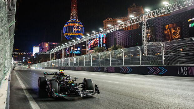 Lewis Hamilton - Mercedes - Formel 1 - GP Las Vegas 2023 - Training
