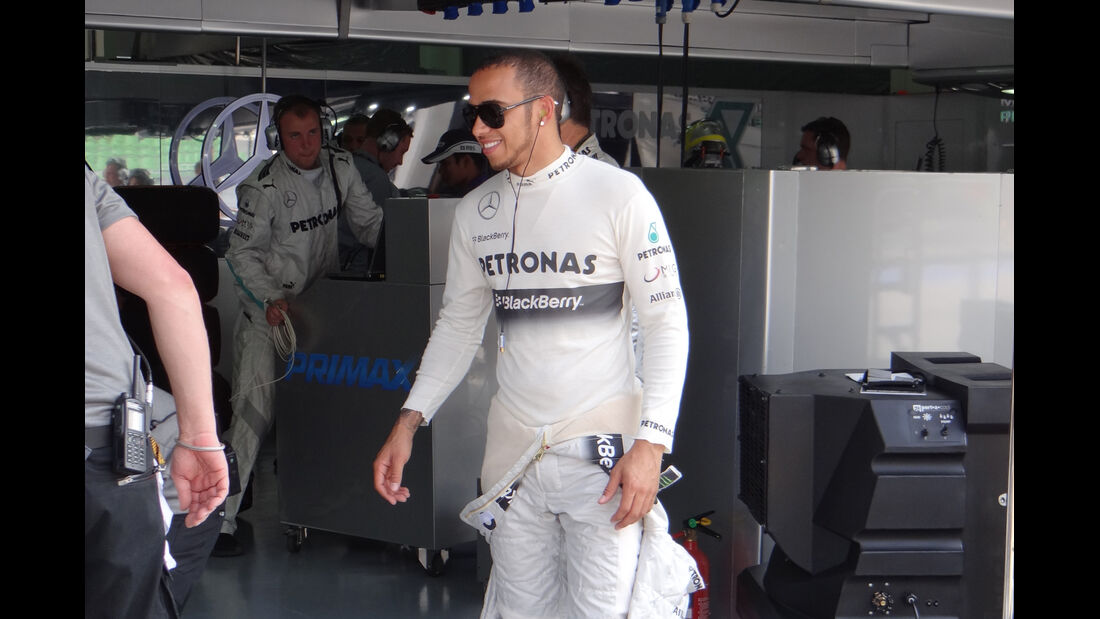 Lewis Hamilton - Mercedes - Formel 1 - GP Malaysia - 22. März 2013