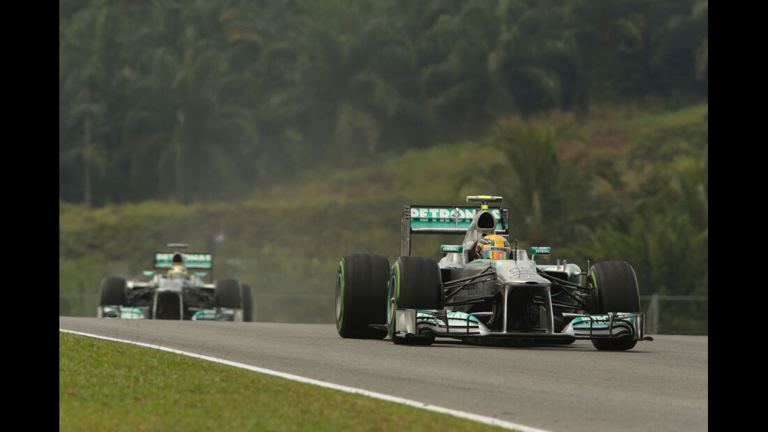 Lewis Hamilton - Mercedes - Formel 1 - GP Malaysia - 22. März 2013