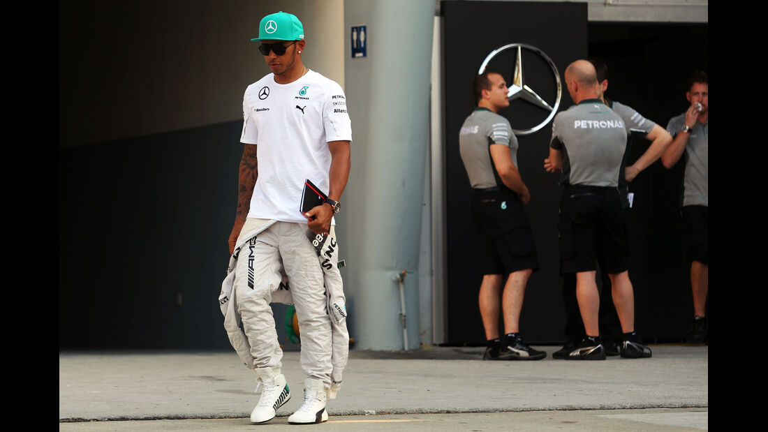 Lewis Hamilton - Mercedes - Formel 1 - GP Malaysia - 27. März 2014