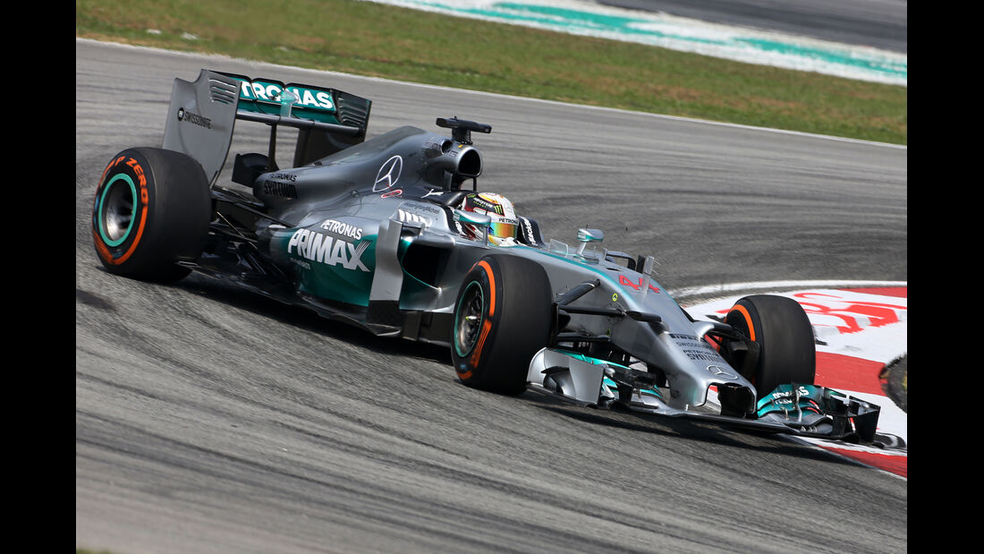 Lewis Hamilton - Mercedes - Formel 1 - GP Malaysia - Sepang - 28. März 2014