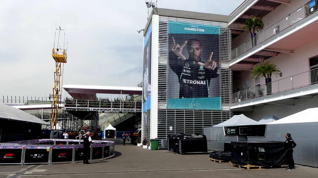 Lewis Hamilton - Mercedes - Formel 1 - GP Mexiko - 4. November 2021