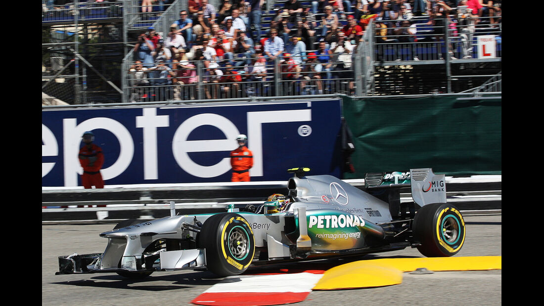 Lewis Hamilton - Mercedes - Formel 1 - GP Monaco - 23. Mai 2013