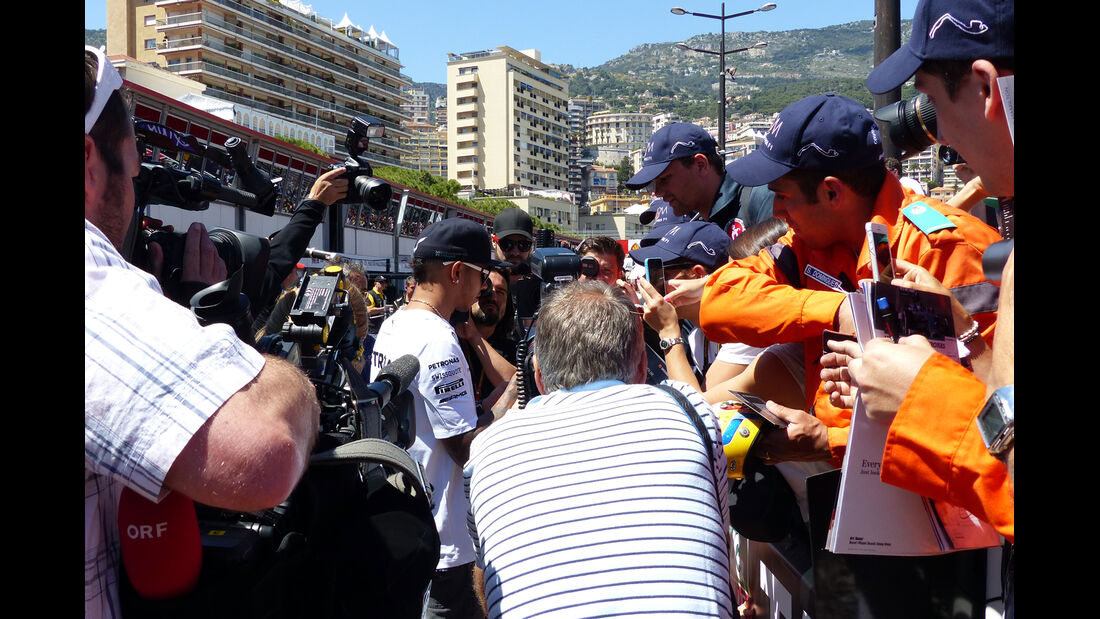 Lewis Hamilton - Mercedes - Formel 1 - GP Monaco - 23. Mai 2014