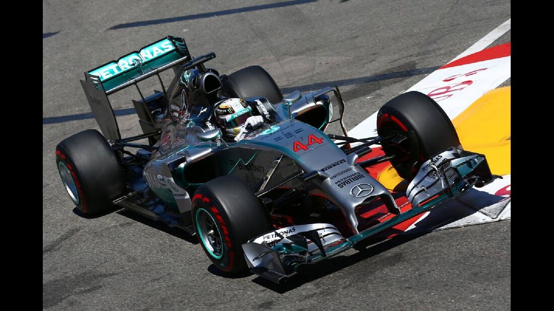 Lewis Hamilton - Mercedes - Formel 1 - GP Monaco - 24. Mai 2014