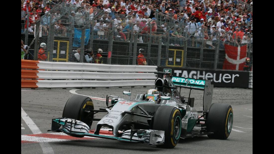 Lewis Hamilton - Mercedes  - Formel 1 - GP Monaco - 25. Mai 2014