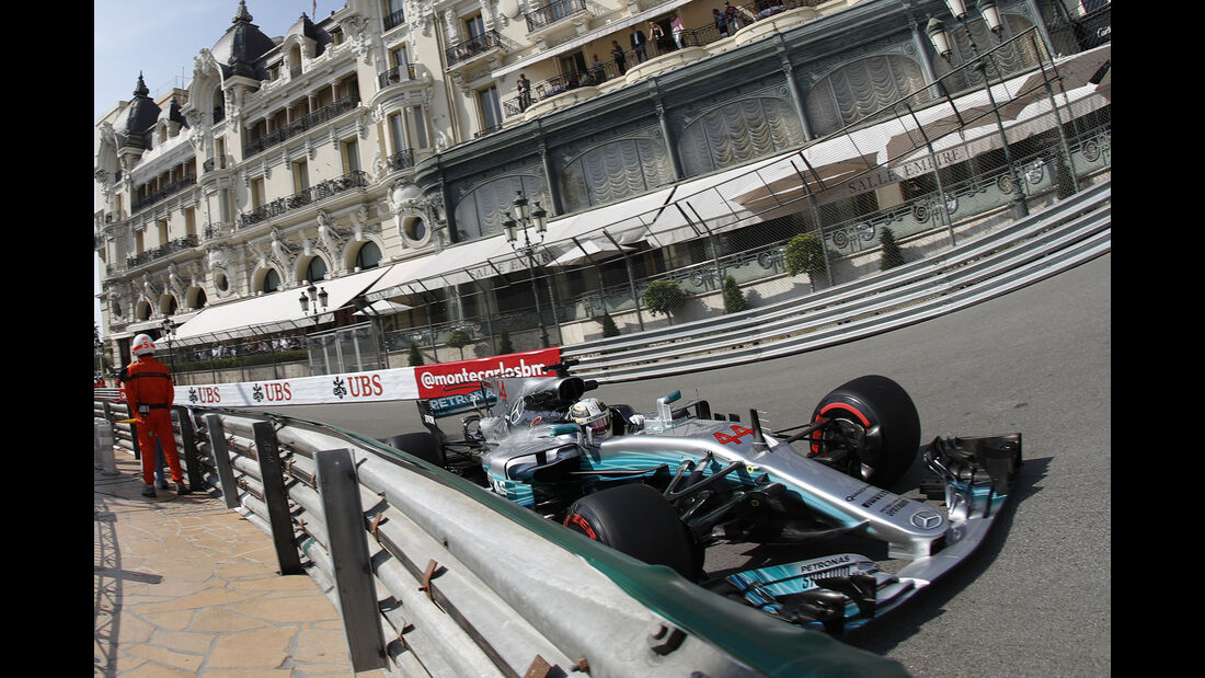 Lewis Hamilton - Mercedes - Formel 1 - GP Monaco - 25. Mai 2017