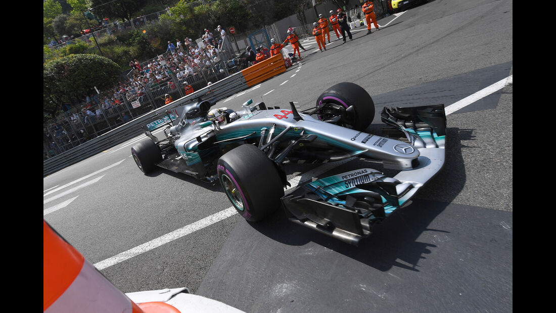 Lewis Hamilton - Mercedes - Formel 1 - GP Monaco - 25. Mai 2017