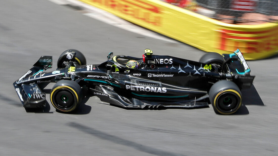 Lewis Hamilton - Mercedes - Formel 1 - GP Monaco - 26. Mai 2023