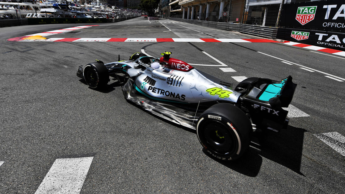 Lewis Hamilton - Mercedes - Formel 1 - GP Monaco - 27. Mai 2022