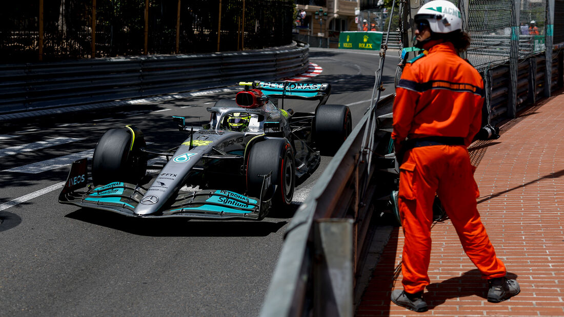 Lewis Hamilton - Mercedes - Formel 1 - GP Monaco - 28. Mai 2022