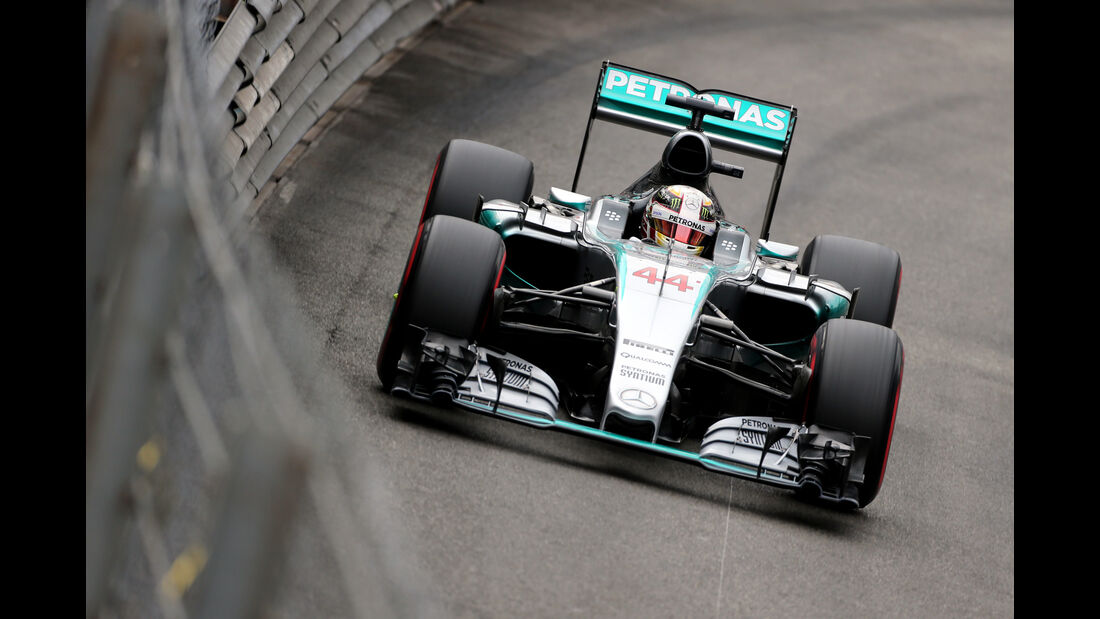 Lewis Hamilton - Mercedes - Formel 1 - GP Monaco - Samstag- 23. Mai 2015