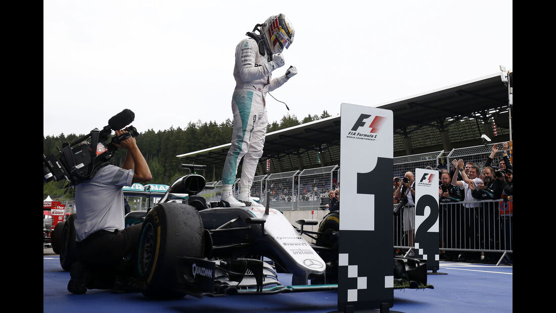 Lewis Hamilton - Mercedes - Formel 1 - GP Österreich - 3. Juli 2016