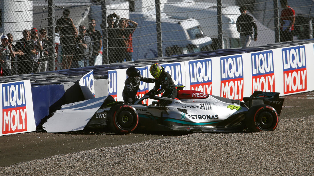 Lewis Hamilton - Mercedes - Formel 1 - GP Österreich - Spielberg - Qualifikation - Freitag - 8.7.2022