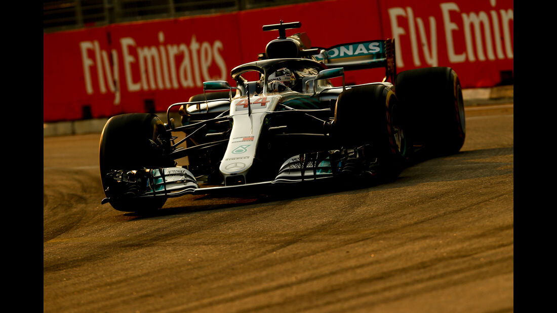 Lewis Hamilton - Mercedes - Formel 1 - GP Singapur - 14. September 2018