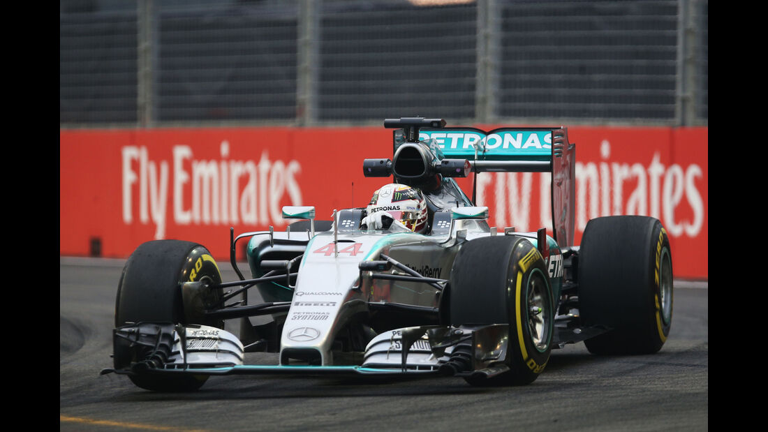 Lewis Hamilton - Mercedes - Formel 1 - GP Singapur - 18. September 2015