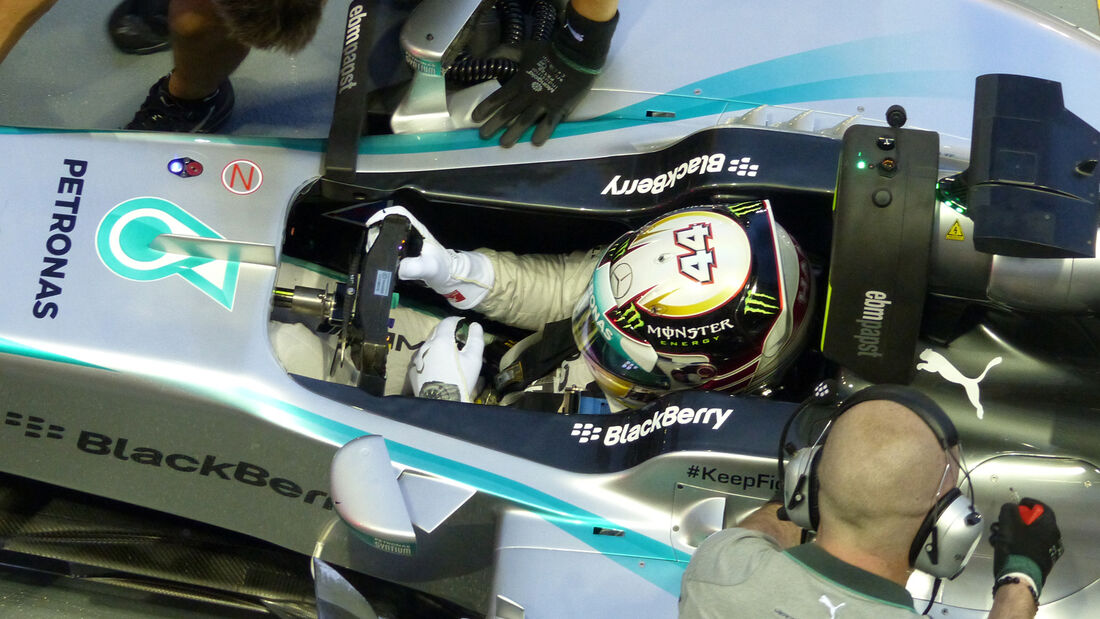Lewis Hamilton - Mercedes - Formel 1 - GP Singapur - 19. September 2014