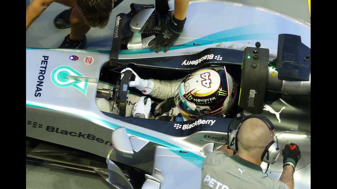 Lewis Hamilton - Mercedes - Formel 1 - GP Singapur - 19. September 2014