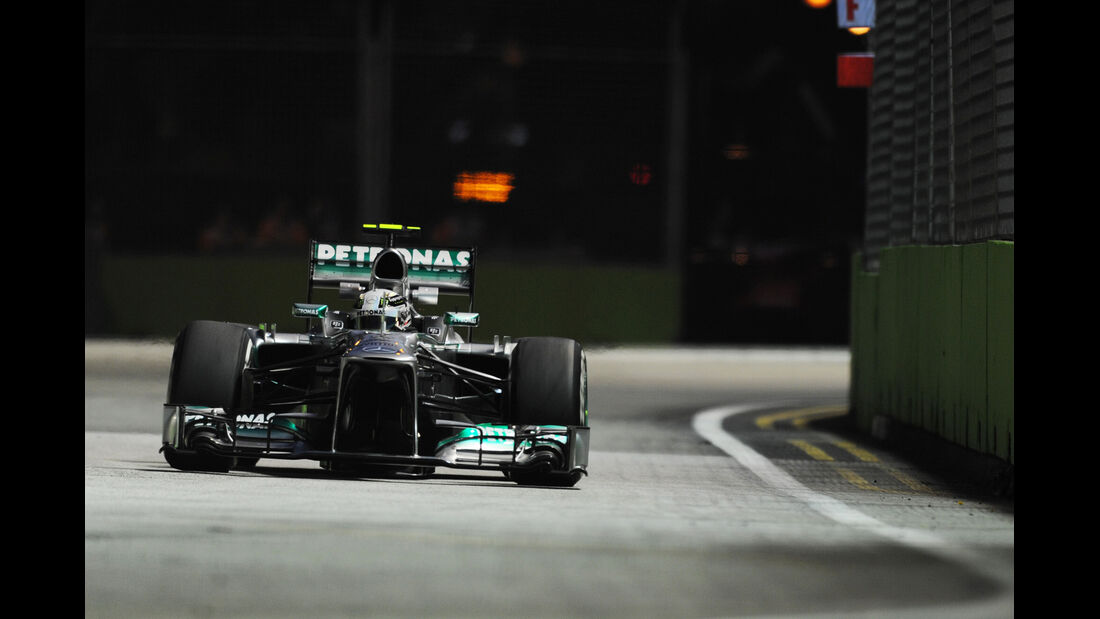 Lewis Hamilton - Mercedes - Formel 1 - GP Singapur - 20. September 2013