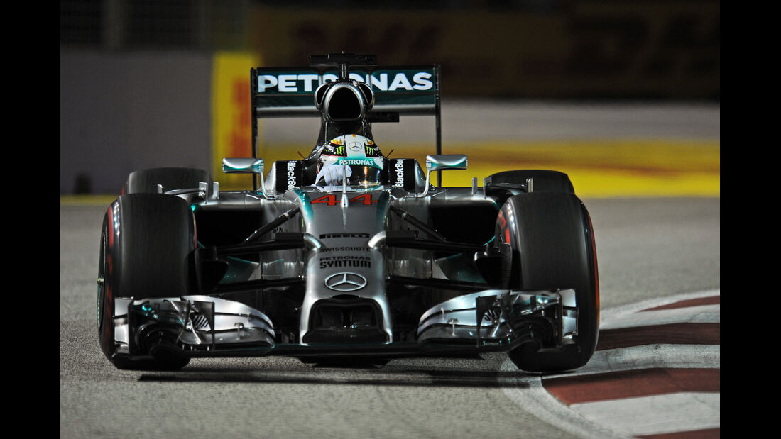 Lewis Hamilton - Mercedes  - Formel 1 - GP Singapur - 20. September 2014