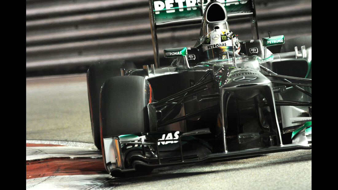 Lewis Hamilton - Mercedes - Formel 1 - GP Singapur - 21. September 2013