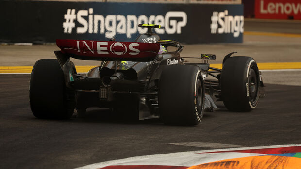 Lewis Hamilton - Mercedes - Formel 1 - GP Singapur - Freitag - 15.9.2023