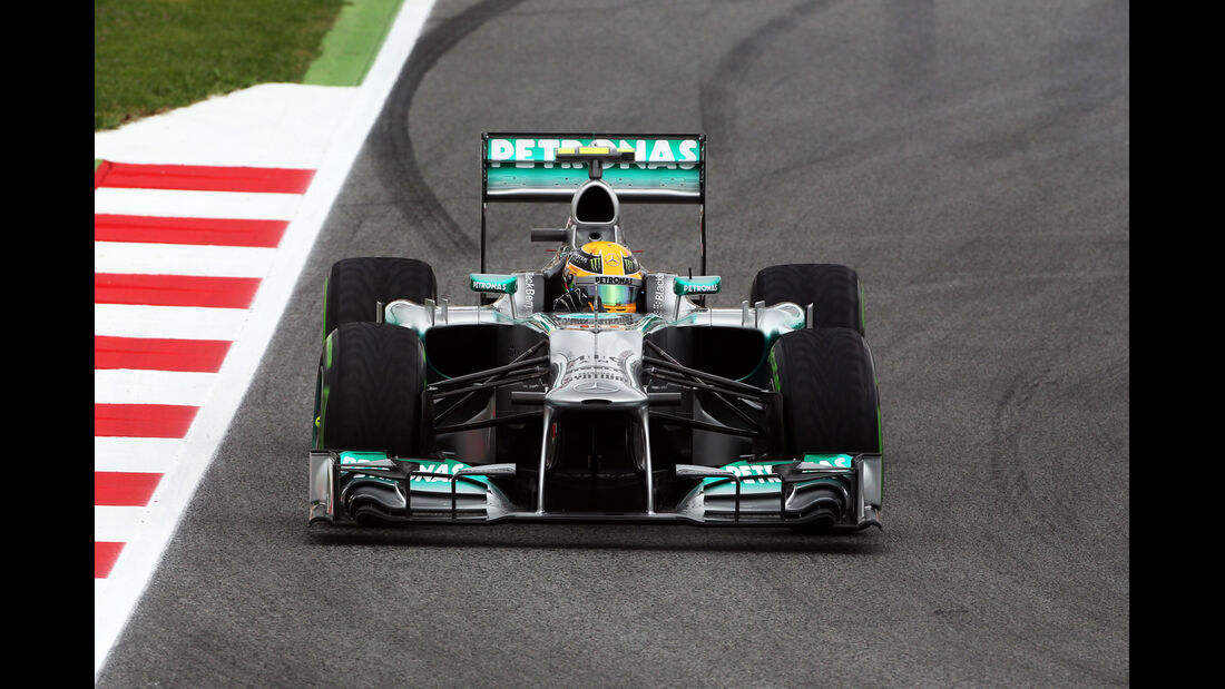 Lewis Hamilton - Mercedes - Formel 1 - GP Spanien - 10. Mai 2013